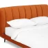 Кровать Amsterdam 200х180 оранжевая 583408