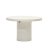 Круглый стол Aiguablava из белого цемента 120 см