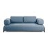 Синий диван Compo 3х-местный