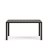 Алюминиевый уличный стол Culip с порошковым покрытием серого цвета 150 х 77 см