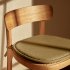 Подушка для стула Romane зеленого цвета 43 х 43 см