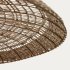 Потолочный плафон Cruilles из натурального волокна с натуральной отделкой, 100 см