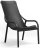 Лаунж-кресло пластиковое Net Lounge черное 003/4032902000