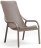Лаунж-кресло пластиковое Net Lounge коричневое 003/4032910000