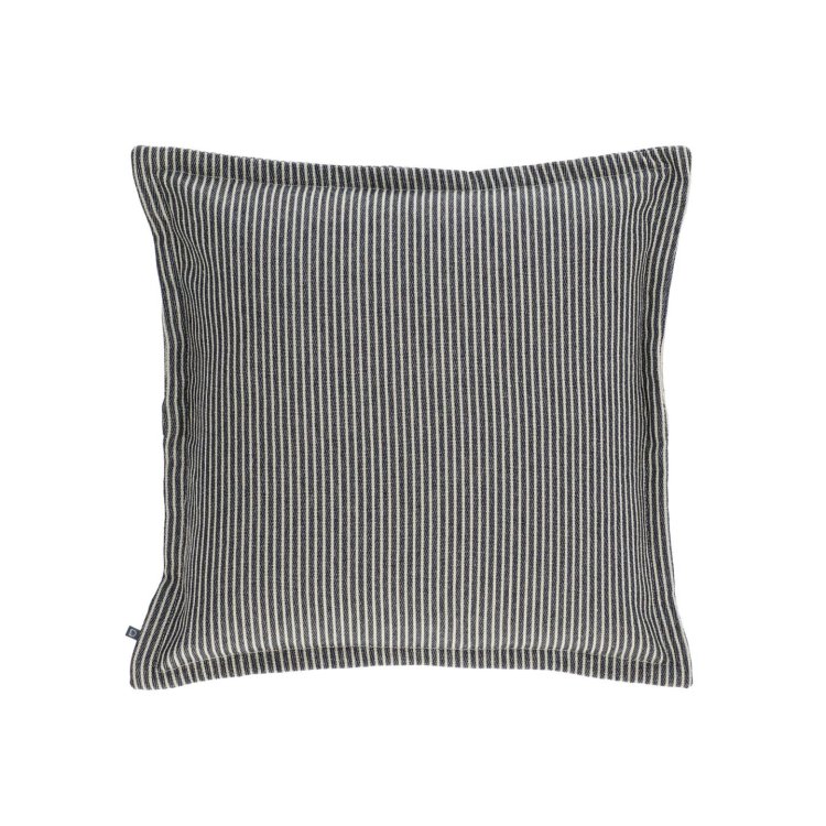 Чехол для подушки Aleria с белыми серыми полосами 45 х 45 см