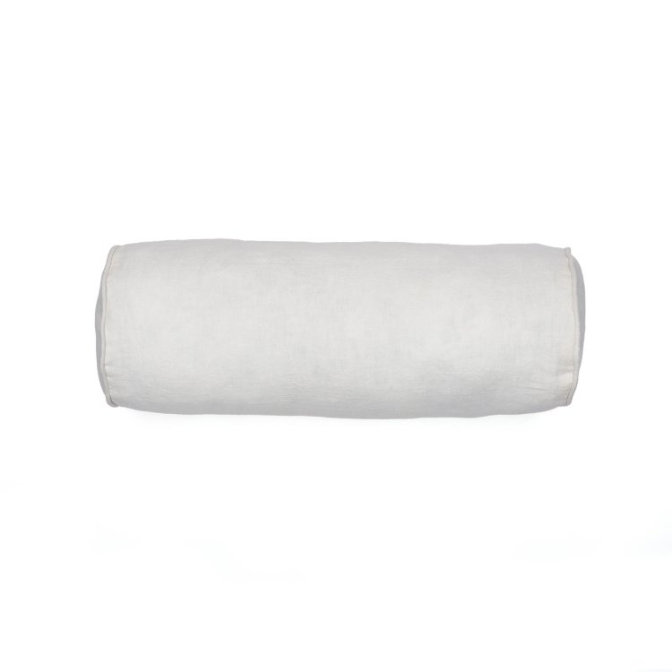 Чехол для подушки Forallac из 100% льна белого цвета