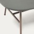 Приставной столик Bramant из стали лиловой отделкой 60 х 60 см
