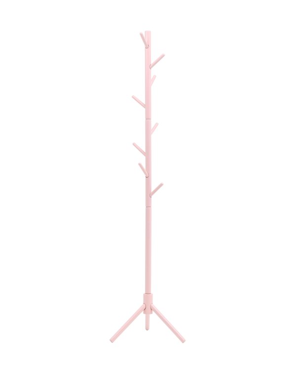 Вешалка напольная Hook розовый