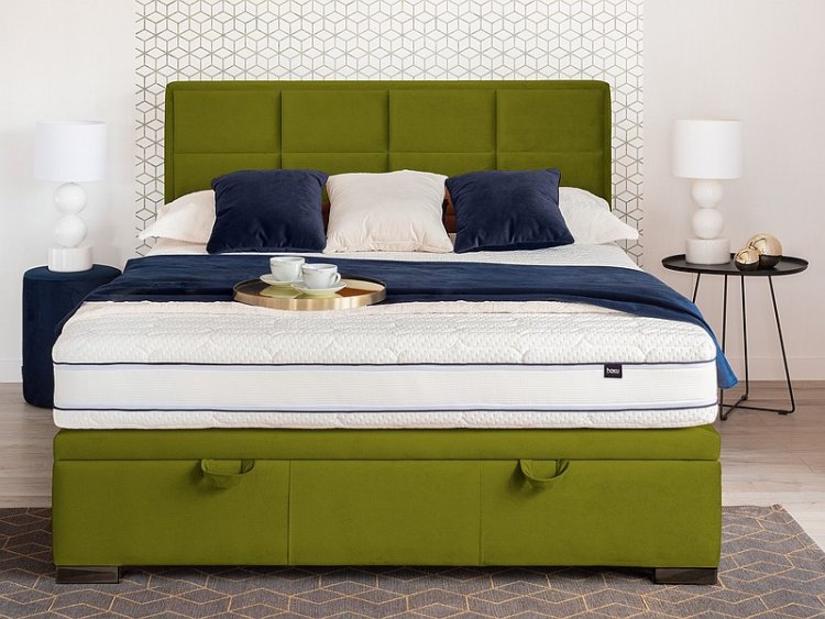 Кровать SIGNAL MAISON VELVET (зеленый) 160/200
