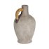 Серая керамическая ваза Agle 35 см