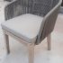 Кресло деревянное плетеное Flores TAG/RADS-129