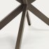 Раздвижной стол Atminda, ножки из керамики и стали с коричневой отделкой 160 (210) х 90 см