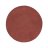 Круглый ковер Daianna 100% тёмно-бордовый хлопок 120 см