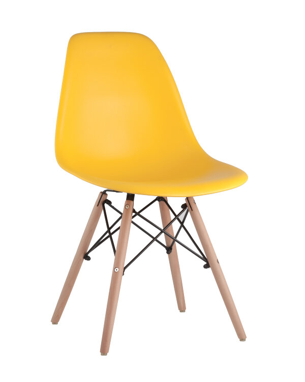 Стул Eames Style DSW желтый x10