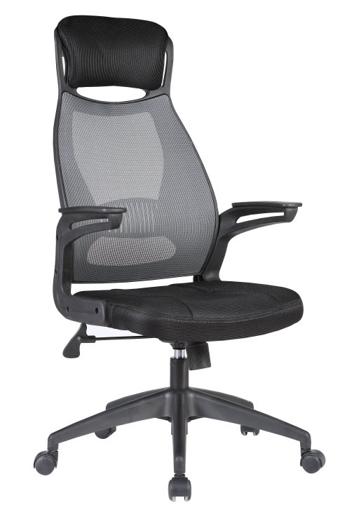Кресло компьютерное Halmar SOLARIS (черный/серый)