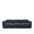 Трехместный модульный диван Neom синего цвета 263 см