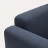 Трехместный модульный диван Neom синего цвета 263 см
