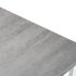 Стол Лота Лофт 120х74х75 25 мм белый матовый / бетон