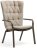 Лаунж-кресло пластиковое с подушкой Folio Tabacco 003/4030053/3630001152