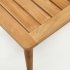 Журнальный столик Portitxol из массива тикового дерева 80 х 80 см