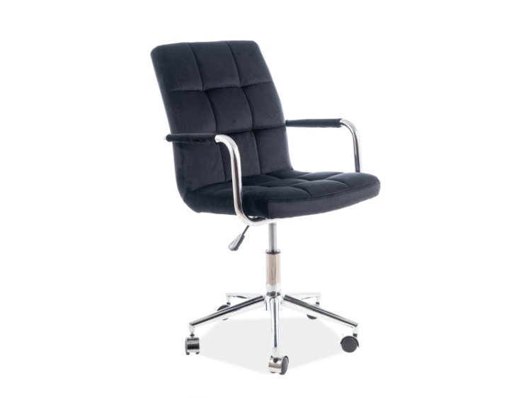 Кресло компьютерное SIGNAL Q-022 VELVET (черный)