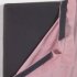 Изголовье из льняной ткани розового цвета Tanit со съемным чехлом 186 х 106 см