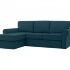 Угловой диван-кровать с оттоманкой и ёмкостью для хранения Murom 333961