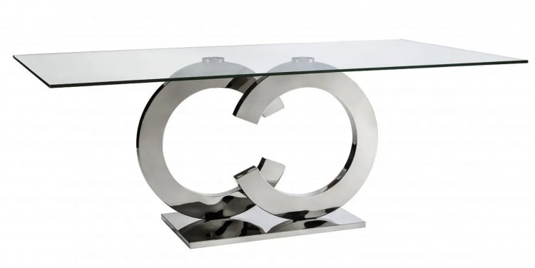Обеденный стол Casandra стальной 160 см