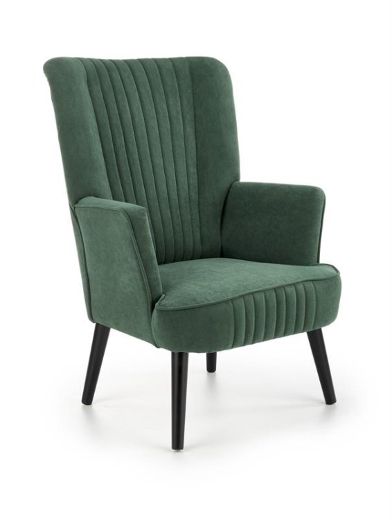 Кресло Halmar DELGADO (темно-зеленый)