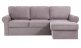 Угловой диван-кровать с оттоманкой и ёмкостью для хранения Murom 339844