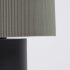 Металлическая настольная лампа Domicina с черным серым покрытием