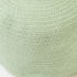 Круглый пуф Daiana из хлопка зеленого цвета 40 см