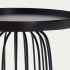 Набор Dilva из черных металлических приставных столиков