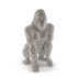 Фигурка большая Gorila серебро