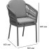 Кресло деревянное с подушками Pablito TAG/PABLITO-ARM/IR