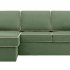 Угловой диван-кровать с оттоманкой и ёмкостью для хранения Murom 342067