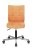 Кресло Бюрократ CH-330M/VELV72 оранжевый Velvet 72 крестовина металл