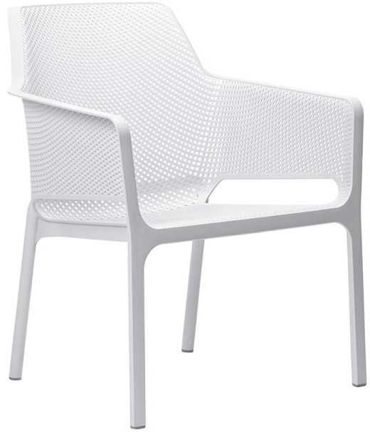 Кресло пластиковое Net Relax белое 003/4032700000
