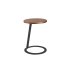 Приставной столик 2115/MH1613 из ореха и черной стали