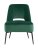 Кресло лаунж Бостон велюр зелёный
