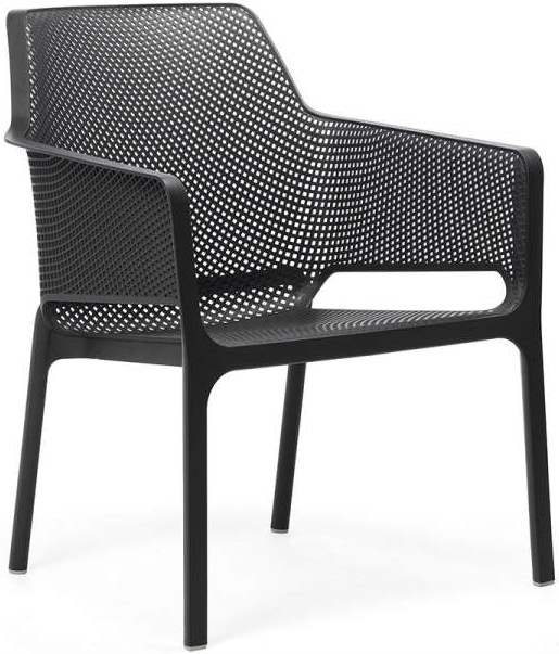 Кресло пластиковое Net Relax черное 003/4032702000