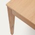 Раздвижной стол Yain из дубового шпона и массива дуба 160 (220) х 80 см