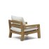 Кресло Forcanera из массива тикового дерева