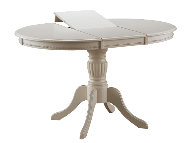 Стол обеденный Signal OLIVIA BIANCO 105 раскладной (экру)