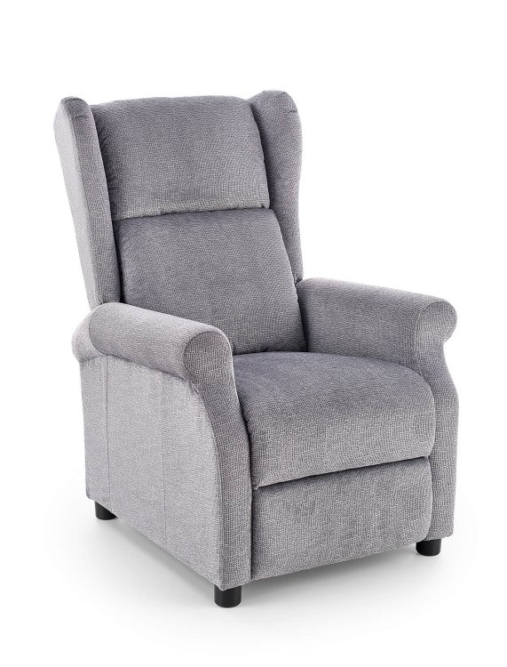 Кресло Halmar AGUSTIN M раскладное (серый)