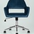 Кресло офисное Ross велюр синий