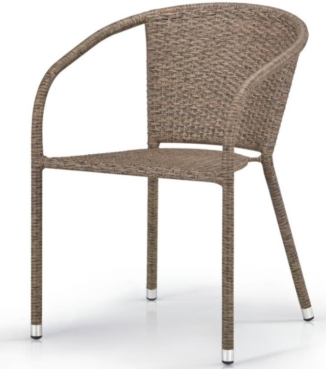 Плетеное кресло Y137C-W56 Light brown