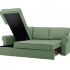 Угловой диван-кровать с оттоманкой и ёмкостью для хранения Murom 342351