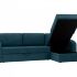 Угловой диван с оттоманкой и ёмкостью для хранения Peterhof 341073