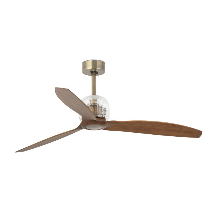 Потолочный вентилятор Deco Fan золотой/деревянный
